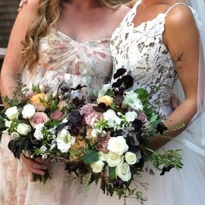 Jenny Yoo Cerise Maternity Dress